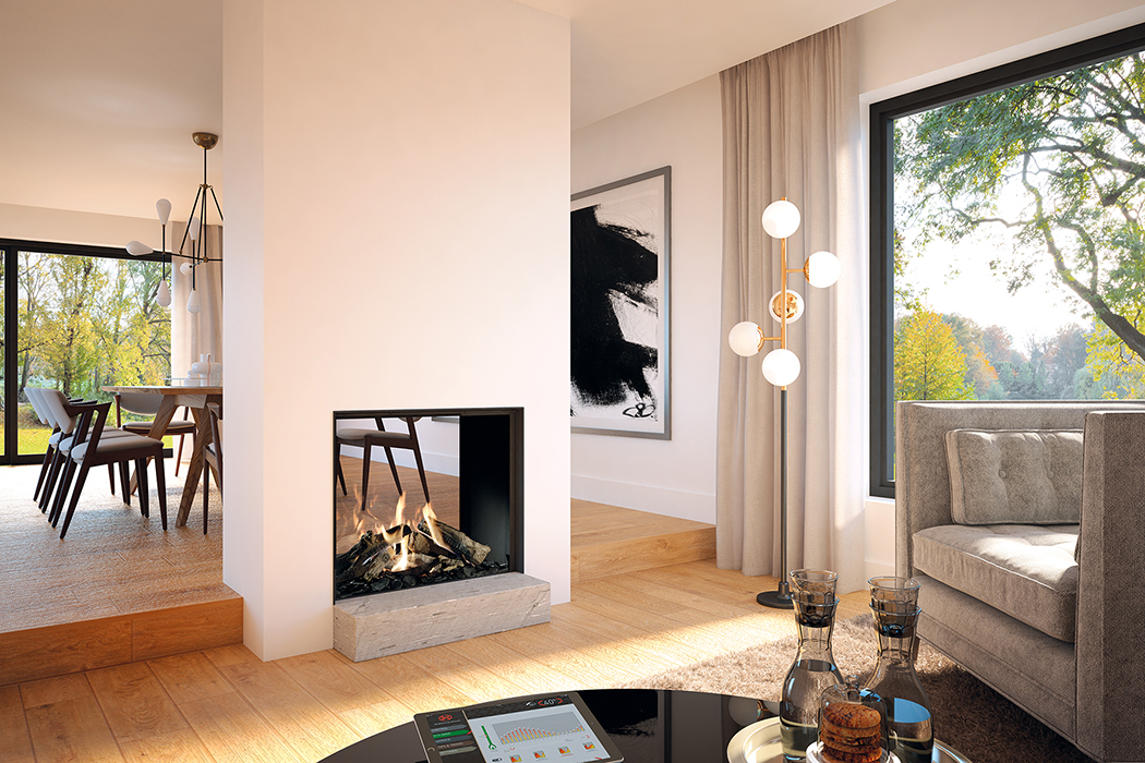 Focar semineu Maestro 75 Tunel