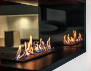 Focar semineu bioetanol Kami Negro 1939x577x404 - imagine 3