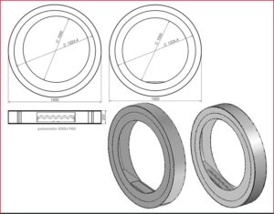 Focar semineu bioetanol Kami Erta 1400 - imagine 4