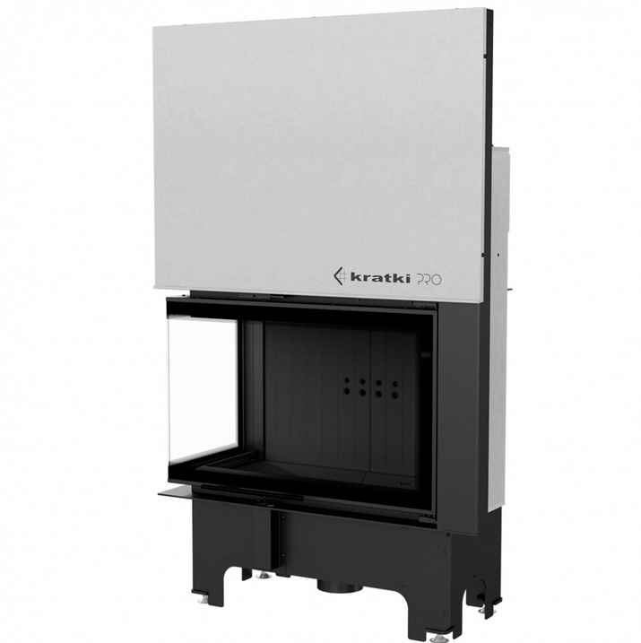 Focar semineu Kratki VN 810/410 STICLA STANGA - Samota Neagra