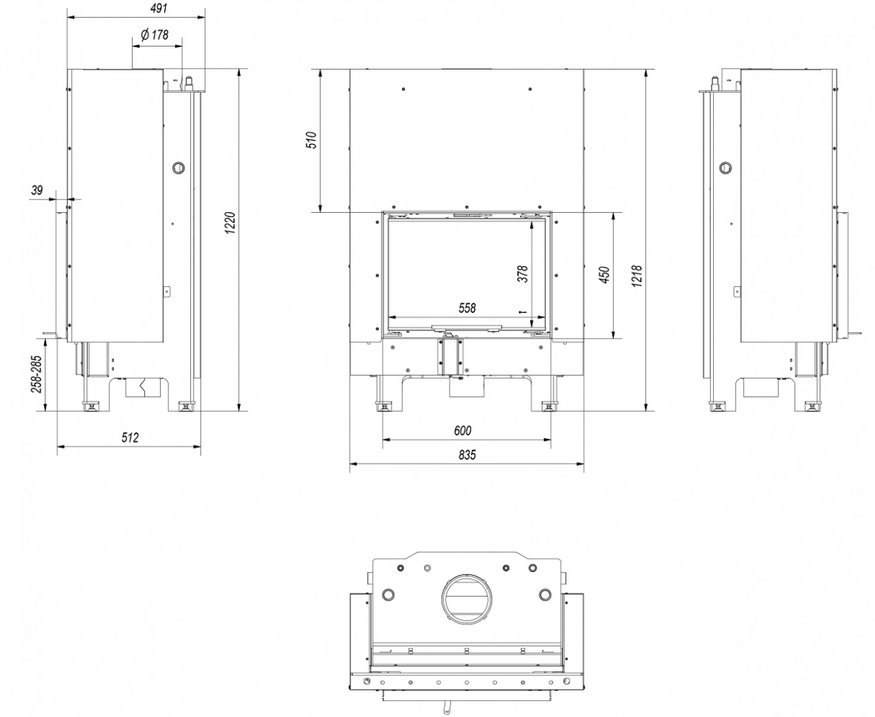 Kratki MBM 10 - deschidere verticala 12 kw - imagine 3