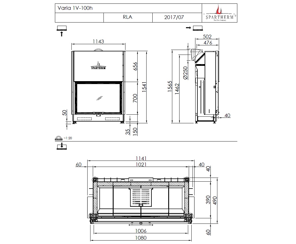 Spartherm Varia 1V-100h - imagine 2