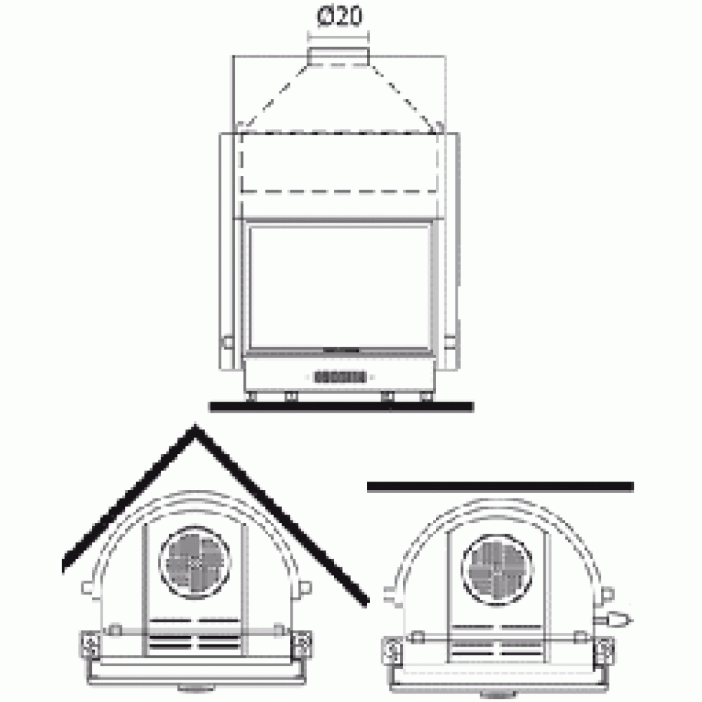Edilkamin Acquatondo 22 Plus - imagine 2