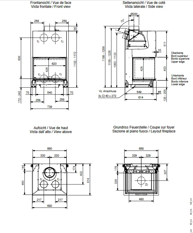 Ruegg R III 45/55x68x46 Thermobrikk - imagine 3