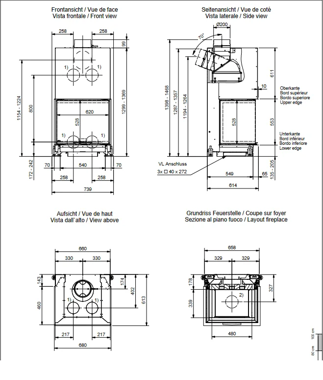 Ruegg R III 45/55x68x46 Thermobrikk - imagine 4